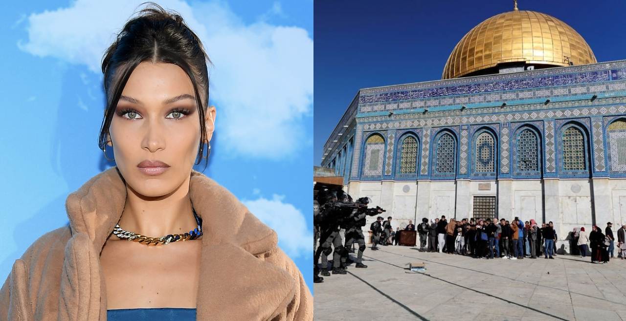 bella hadid al aqsa raid