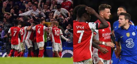 Arsenal beats chelsea match