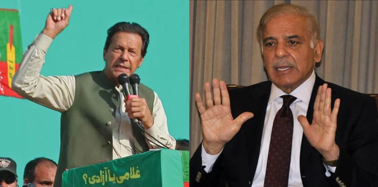 imran khan shehbaz sharif