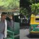 garden on autorickshaw