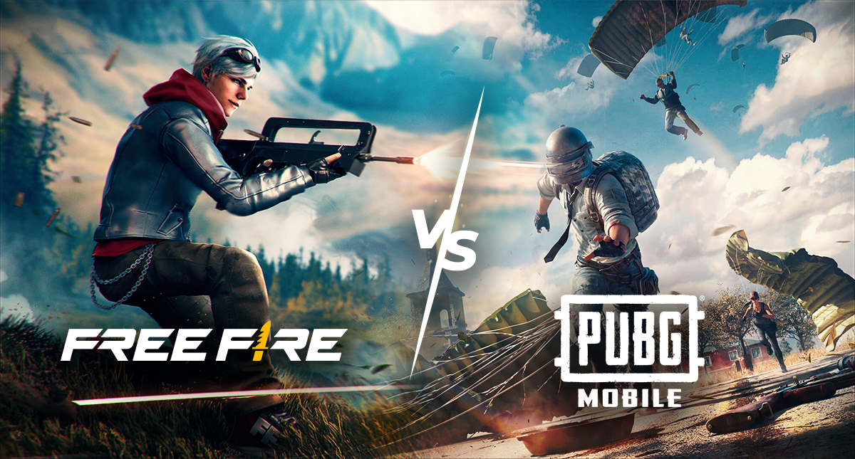 PUBG: Mobile vs Free Fire: Which one is more popular?