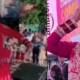 meera performs at time square