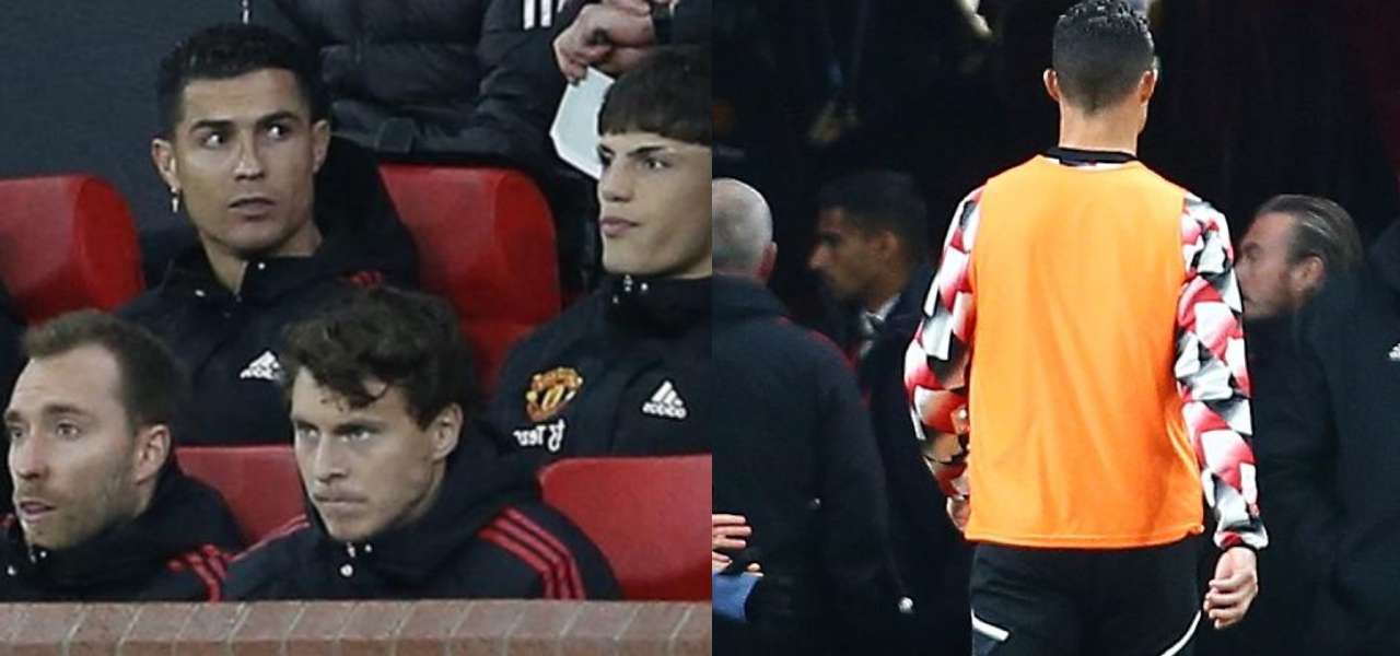 Cristiano Ronaldo left old trafford