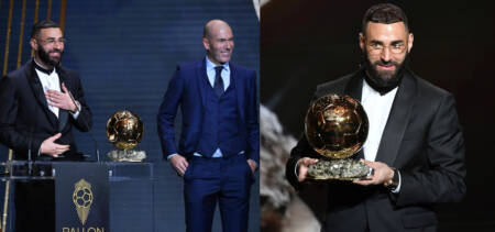 Karim Benzema win Ballon d'Or