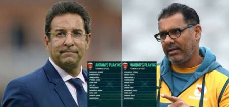 Wasim Akram Waqar Younis Playing XI