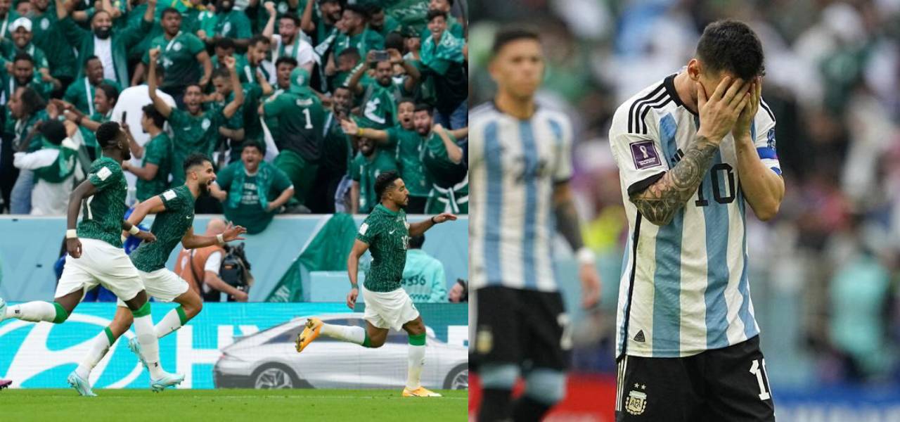 Saudi Arabia beats Argentina