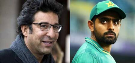 Wasim Akram supports Babar Azam