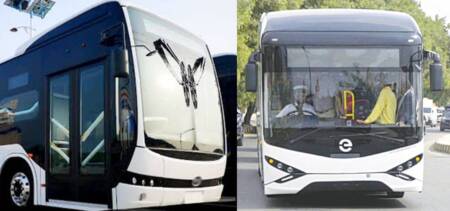 electric bus launches in karachi