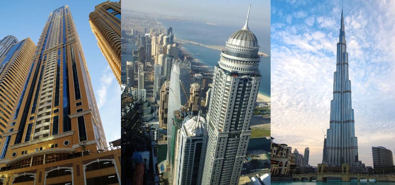 LIST OF TALLEST BUILDINGS IN DUBAI visual data 2