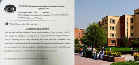 COMSATS University Incident