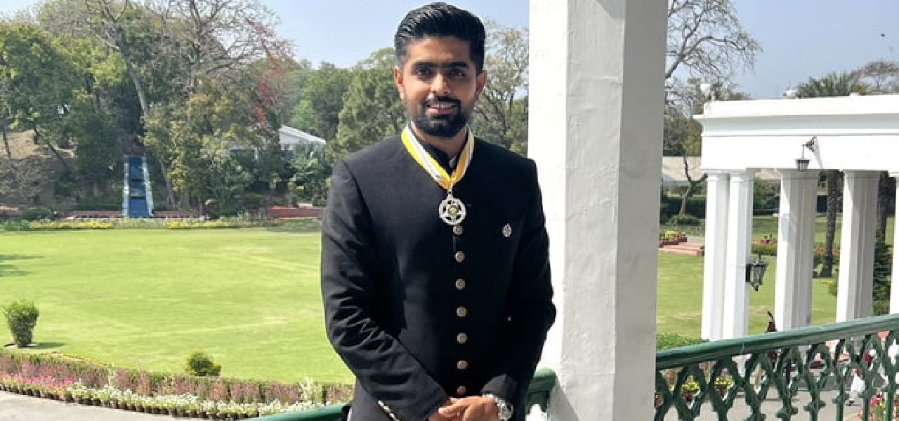 Congratulations Flow In As Babar Azam Awarded SitaraeImtiaz