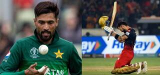 Mohammad Amir Virat Kohli's knock