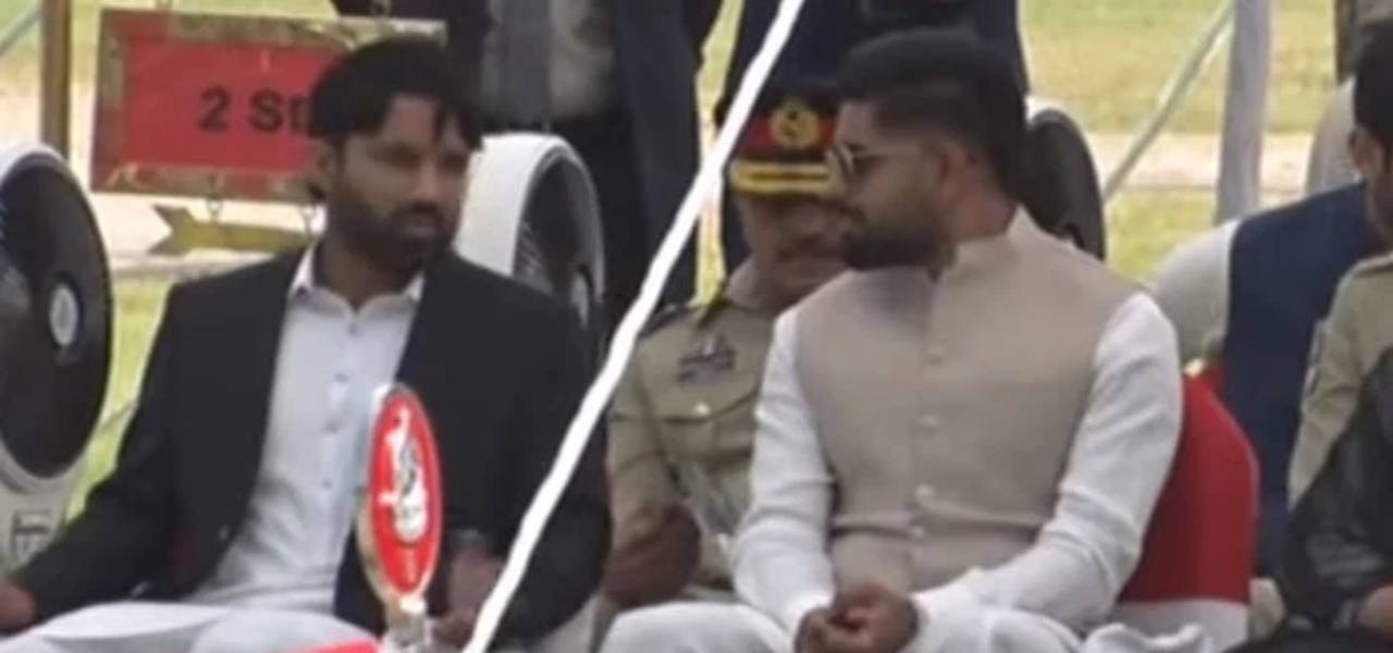 Babar and Rizwan at GHQ