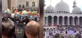 minority Muslims defend mosque