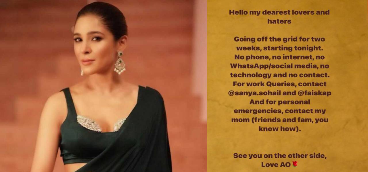 ayesha omar social media detox