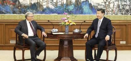 'First American To Visit', Bill Gates Meets China's President