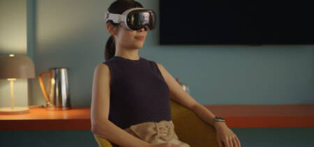 Apple Vision Pro headset