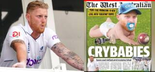 'CryBabies', Ben Stokes Hits Back At The Australian Newspaper