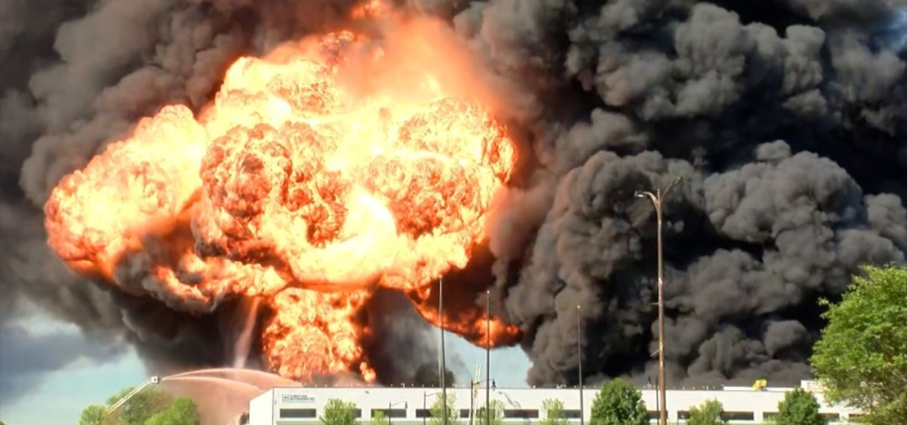 UAE Perfume Factory Fire