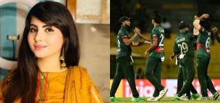 Sahar shinwari makes bold promise to bangladesh team