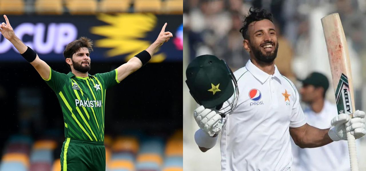 Shaheen Afridi Takes T20 Captaincy, and Shan Masood Leads in Tests