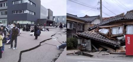 Japan Faces Strong Earthquake and Tsunami Warning
