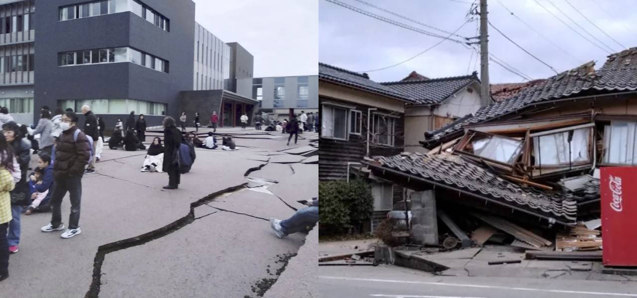 Japanese tsunami alarm