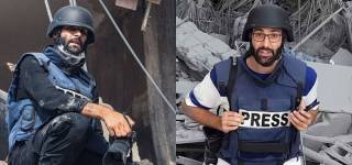 Motaz Azaiza Announces Evacuation from Gaza