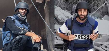 Motaz Azaiza Announces Evacuation from Gaza