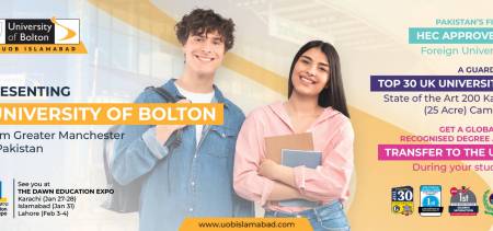 University of Bolton Islamabad, Pakistan's first HEC-approved foreign university
