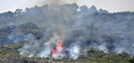 Margalla Hills is Again on Fire
