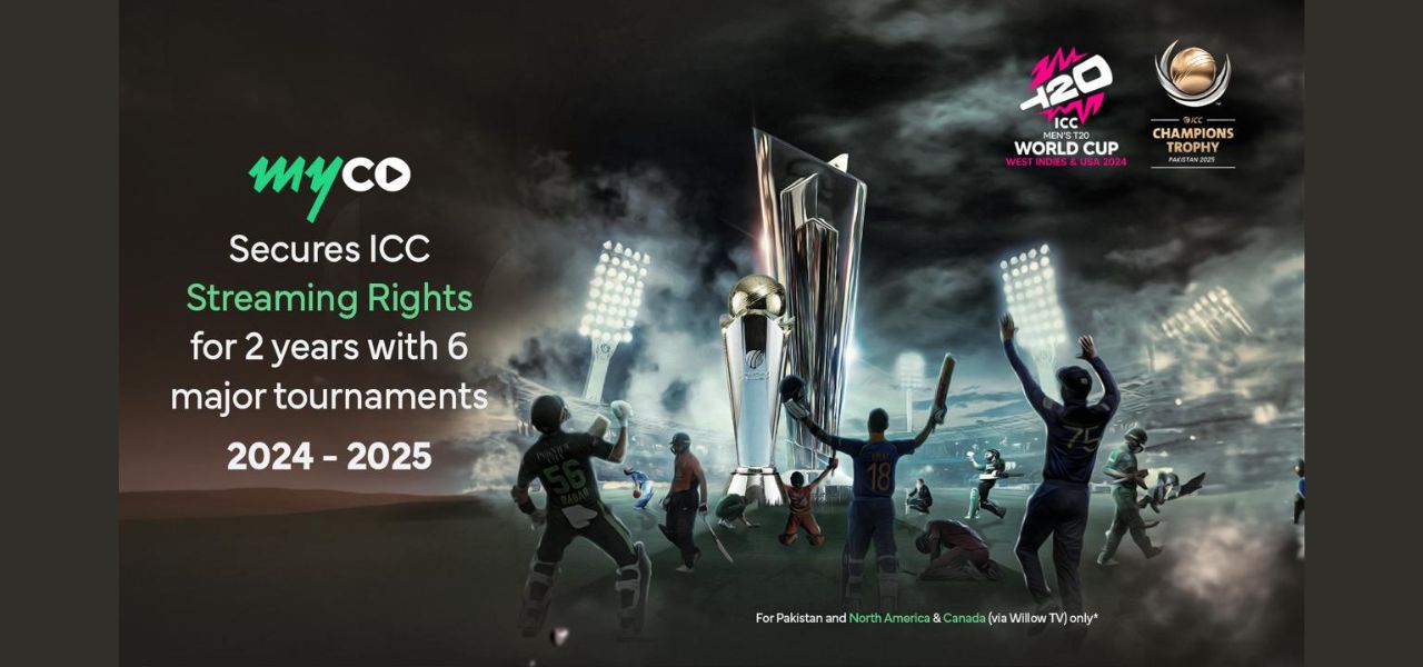 Myco Secures 2-Year Deal for 6 ICC Tournaments in Pakistan, Teams Up with Willow TV in North America