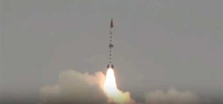 Pakistan Launches Shaheen-II Training Missile