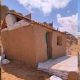 Gaza Man Builds House with Mud, Sand, and Flour Bags