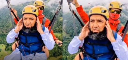 Pakistani Man Reciting Azaan While Paragliding Causes Controversy
