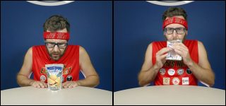 Speed Eater Mike Jack Sets Record for Drinking Capri Sun with Paper Straw