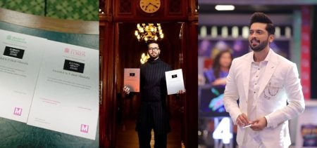 Fahad Mustafa Honored with Two Prestigious Awards from British Parliament