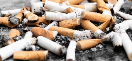 smoking tobacco