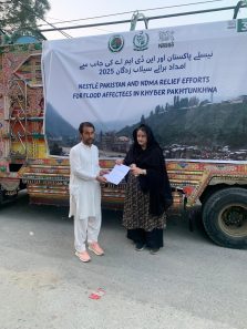 Nestlé Pakistan has completed donations