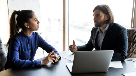 Consider an example from the workplace