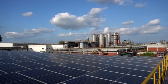 Nestlé, as part of its efforts to reduce emissions 