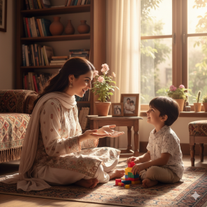 Positive parenting focuses on guidance