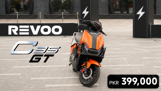 first-ever public showcase of the C35 GT, REVOO's performance-focused model